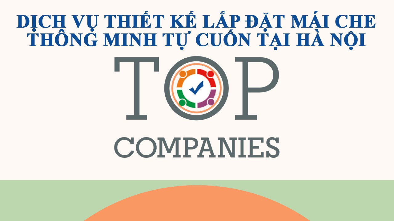 Thiết kế lắp đặt mái che thông minh tự cuốn tại Hà Nội