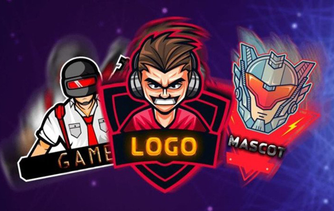 Thiết kế logo game online miễn phí tự tạo logo game thủ nam