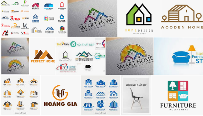 Thiết kế logo công ty nội thất tạo logo nội thất đẹp online miễn phí