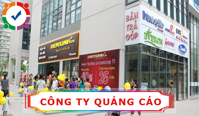 Thiết kế web công ty quảng cáo