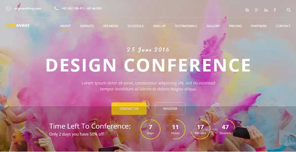 Thiết kế web sự kiện