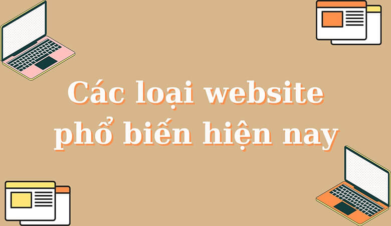 Các loại website phổ biến hiện nay