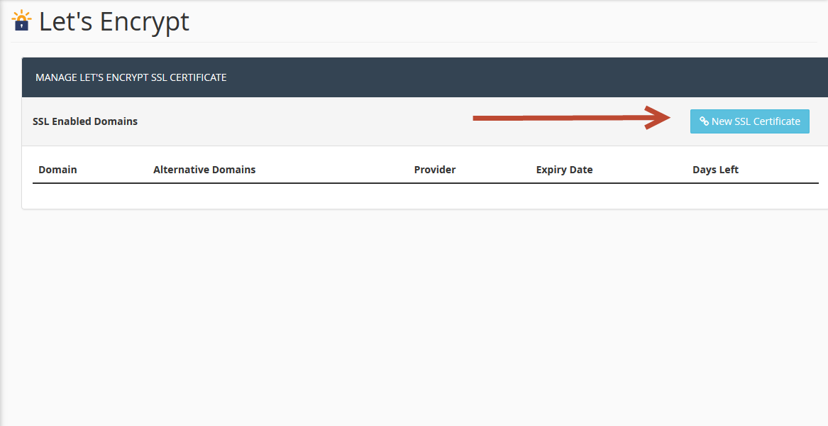 Cài SSL miễn phí cPanel