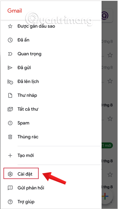 Đổi mật khẩu gmail