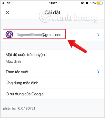 Đổi mật khẩu gmail