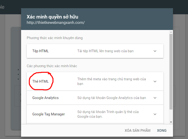 Tạo tài khoản Google Webmaster Tools