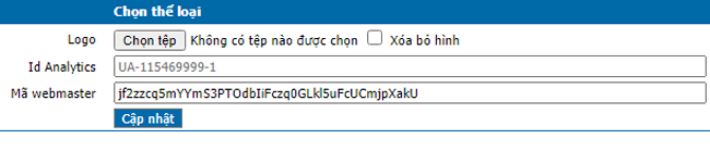 Tạo tài khoản Google Webmaster Tools