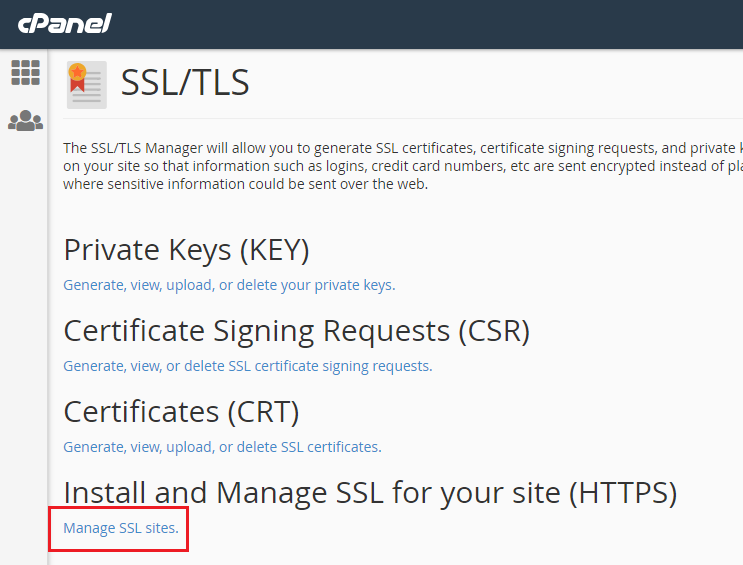 Hướng dẫn cài đặt ssl trên cpanel Cài SSL trên hosting cpanel