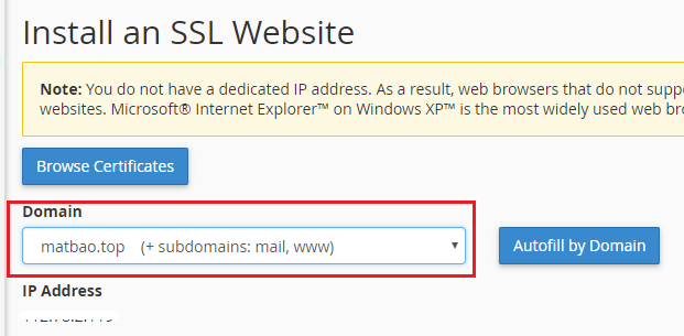 Hướng dẫn cài đặt ssl trên cpanel Cài SSL trên hosting cpanel