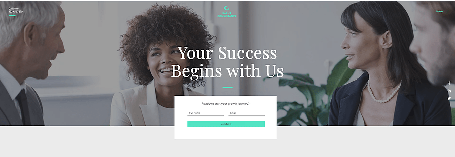 Mẫu landing page miễn phí