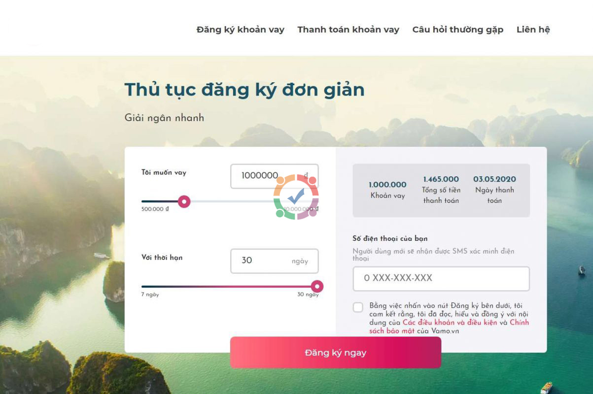 Mẫu landing page tài chính ngân hàng 3