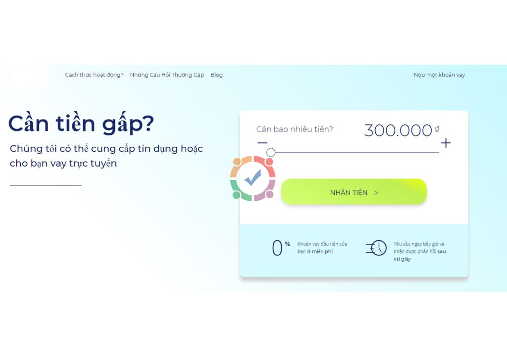 Mẫu landing page tài chính ngân hàng 4