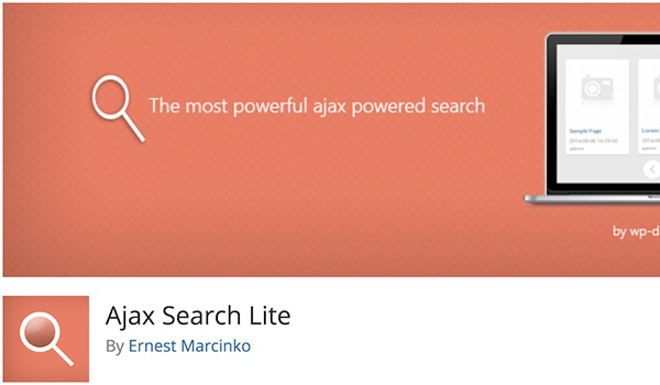Plugin WordPress tìm kiếm – Ajax Search Lite