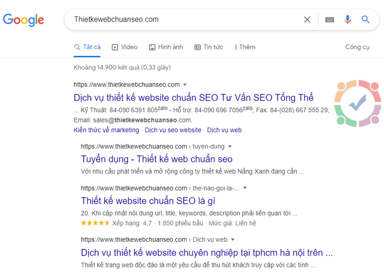 Trang web của bạn có xuất hiện trên Google không?