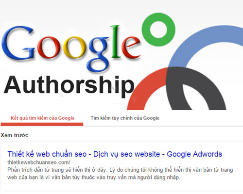 Bắt đầu sử dụng Google Authorship