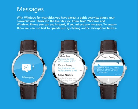 Smartwatch của Microsoft có Thiết kế quyến rũ 