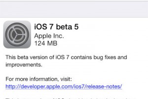 Apple tung ra bản iOS 7 beta 5