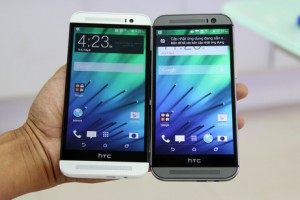 HTC One E8 bản sao vỏ nhựa của M8 mở hộp