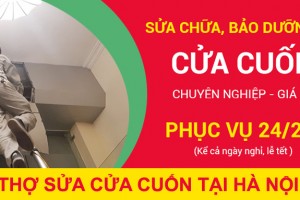 Danh sách công ty cửa cuốn thợ sửa chữa cửa cuốn tại Hà Nội