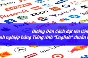 Đặt tên công ty tiếng anh hay danh sách tên công ty tiếng anh hay