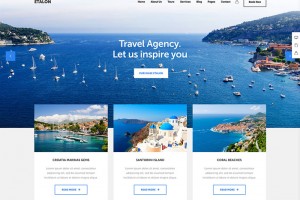 Mẫu thiết kế website du lịch mẫu website du lịch đẹp bằng WordPress
