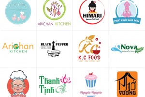 Thiết kế logo cho tiệm bánh cách tạo logo cho tiệm bánh online
