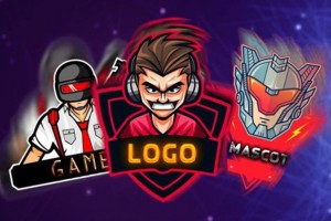 Thiết kế logo game online miễn phí tự tạo logo game thủ nam