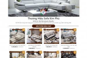 Thiết kế web bán ghê sofa nội thất seo web marketing trổng thể ra đơn