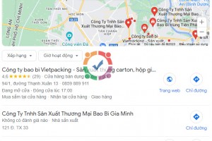 Thiết kế web sản xuất bao bì quảng cáo marketing seo ra đơn 100%