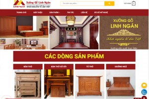 Thiết kế website bán nội thất mẫu trang web nội thất bán ra đơn