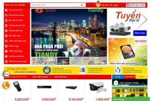 Thiết kế website bán camera thiết bị giám sát seo web ra đơn hàng ngày