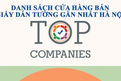 Danh sách web cửa hàng bán giấy dán tường gần nhất tại Hà Nội