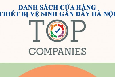 Danh sách cửa hàng thiết bị vệ sinh gần đây tại Hà Nội các quận huyện