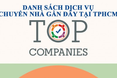 Danh sách dịch vụ chuyển nhà dọn nhà gần đây tại TPHCM