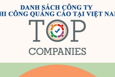 Công ty thi công làm biển quảng cáo tại HCM & Hà Nội bảng giá mới