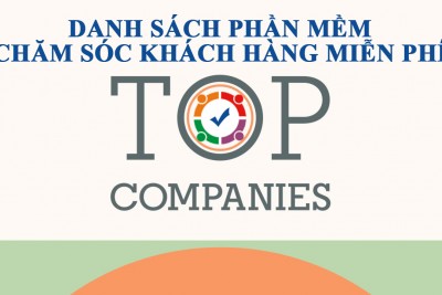 Danh sách phần mềm chăm sóc khách hàng miễn phí Online Offline