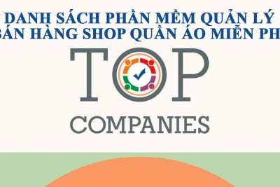 Phần mềm quản lý bán hàng shop quần áo thời trang miễn phí