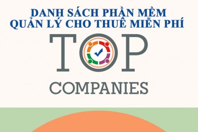 Danh sách phần mềm quản lý cho thuê miễn phí chậy Online Offline