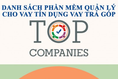 Danh ách phần mềm quản lý cho vay tín dụng vay trả góp miễn phí online