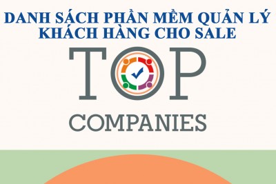 Danh sách phần mềm quản lý khách hàng cho sale miễn phí tốt nhất