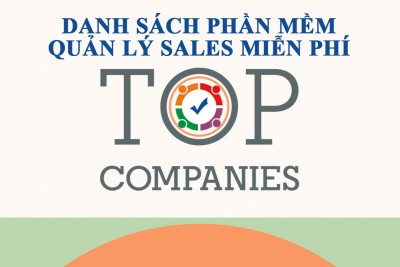 Phần mềm quản lý Sales miễn phí nhân viên bán hàng thị trường online