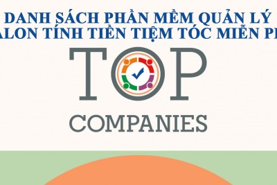 Danh sách phần mềm quản lý salon tính tiền tiệm tóc miễn phí tốt nhất