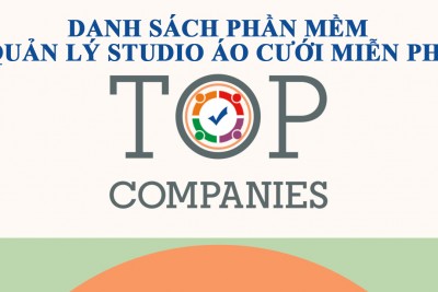 Phần mềm quản lý studio áo cưới chụp ảnh cưới miễn phí Offline Online