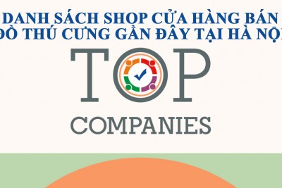 Danh sách shop cửa hàng web bán đồ thú cưng gần đây tại Hà Nội