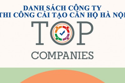 Danh sách công ty thi công cải tạo sửa chữa căn hộ chung cư tại Hà Nội