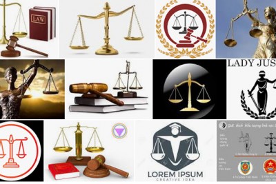 Thiết kế logo công ty luật đẹp logo luật sư đẹp logo ngành luật đẹp