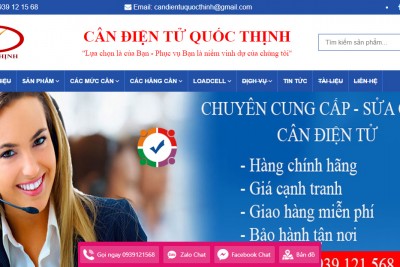 Thiết kế web bán cân điện tử seo marketing tổng thể ra đơn hàng ngày