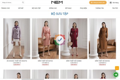 Thiết kế website bán hàng quần áo marketing seo web tổng thể ra đơn