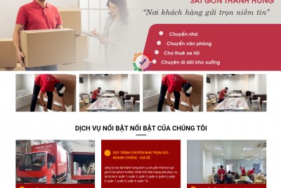 Thiết kế website dịch vụ chuyển nhà trọn gói seo marketing ra đơn