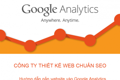 Cài đặt  Google Analytics hướng dẫn chèn code Google Analytics vào web